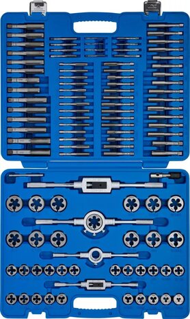 Tap and Die Set M2 - M18 110 pcs