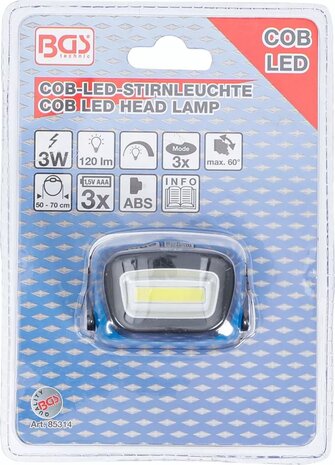 COB LED Head Lamp