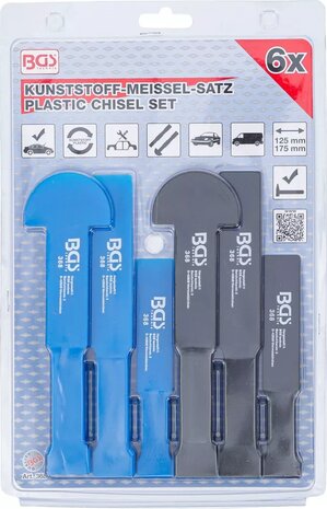 Plastic Chisel Set 6 pcs