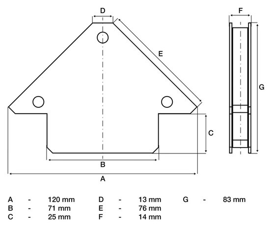 Powerful Magnetic Holder 11 kg