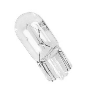 Car bulb 12V 3W T10 W2,1x9,5d x10 piece