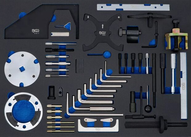 Tool Tray 3/3: Engine Timing Tool Set for Ford, VW, Seat, Mazda, Volvo