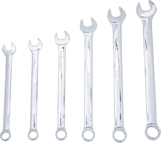 6-piece XXL Combination Spanner Set, extra long, 21-32 mm