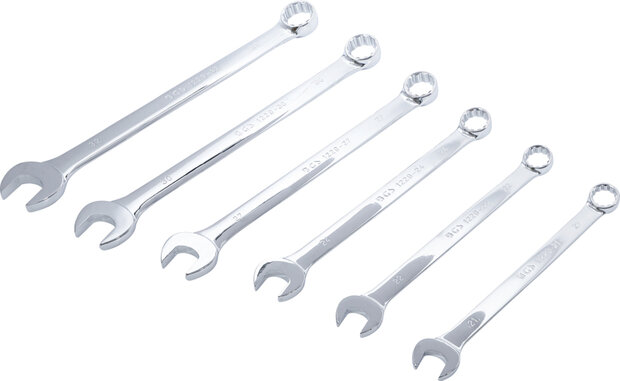 6-piece XXL Combination Spanner Set, extra long, 21-32 mm