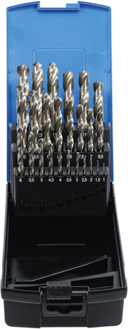 HSS Twist Drill Set Ø 1 - 13 mm 25 pcs