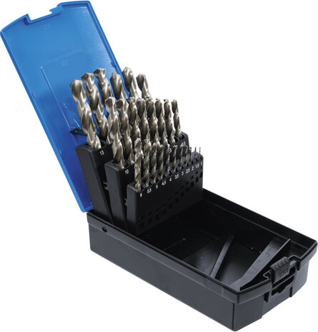 HSS Twist Drill Set Ø 1 - 13 mm 25 pcs