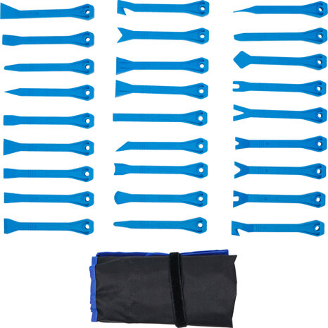 Trim Strip Wedge / Scraper Set 27 pcs