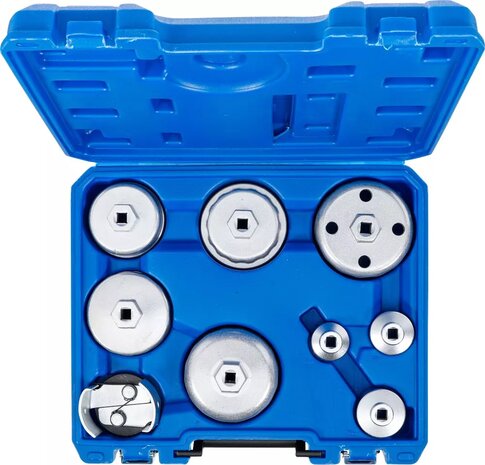 Oil Filter Wrench Set Ø 27 - 88.8 mm 9-pcs