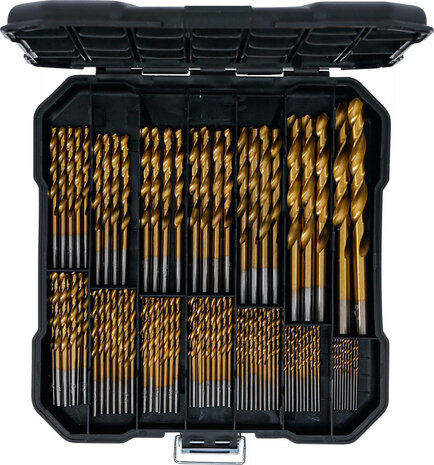 HSS Twist Drill Set 1.5 - 10 mm 92 pcs