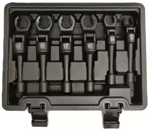 Diesel injector sockets set 6-piece