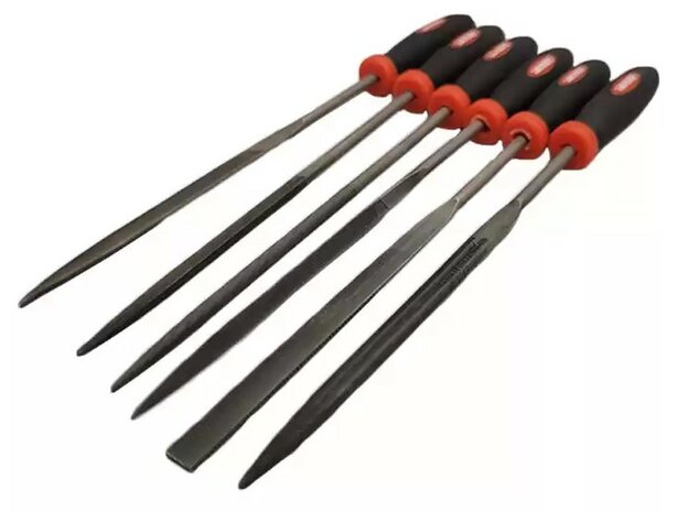 Needle file set 6-piece