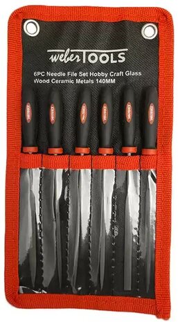 Needle file set 6-piece