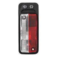 Front light red/white 92x42mm on holder