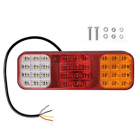 Rear lamp 5 function 284x100mm 36LED