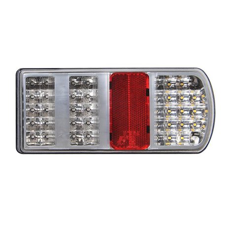 Rear lamp 5 function 225x105mm 43LED right