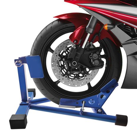 Motorcycle wheel clamp