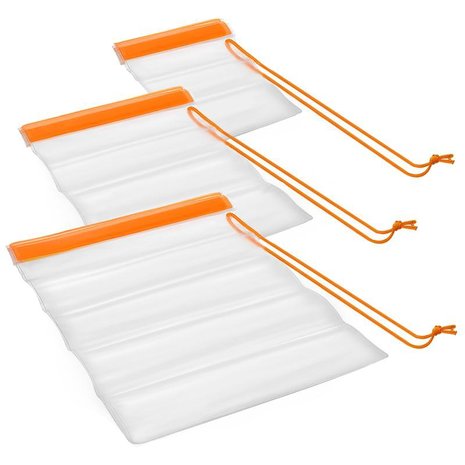 Waterproof pouches set of 3 pieces S/M/L