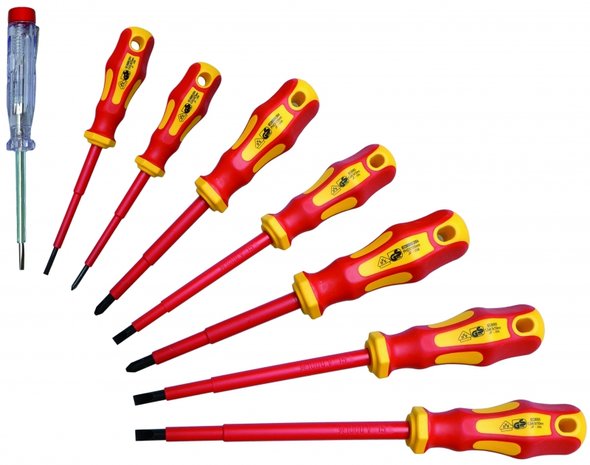 VDE Screwdriver Set 8 pcs