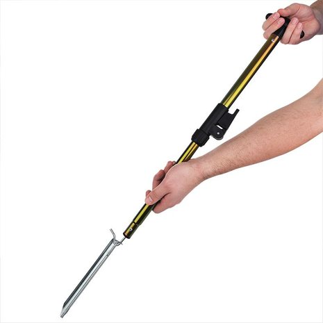 Tent peg puller extendable