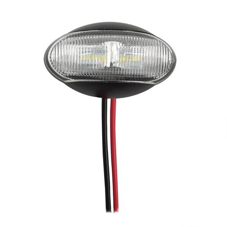 Front position lamp 10-30V white 60x34mm LED