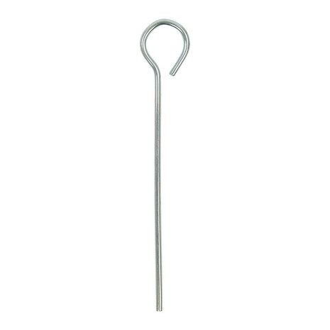 Tent peg 19cm aluminium with eyelet x2 stuks