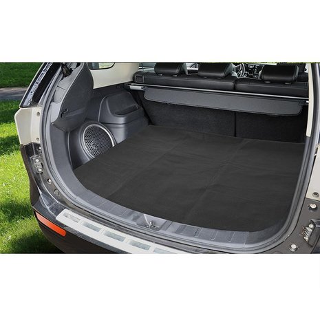 Non slip mat black 120x100cm liquid-tight