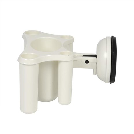 Tooth brush holder with suction cup white 2kgs