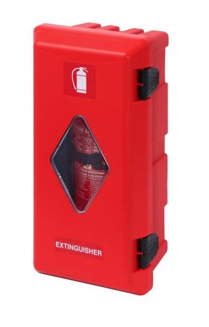 Fire Extinguishers Cabinet Ø150-170mm red/red with window