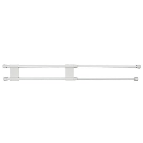 Double cupboard bar extendible 41-71cm