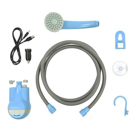 Portable shower set rechargeable