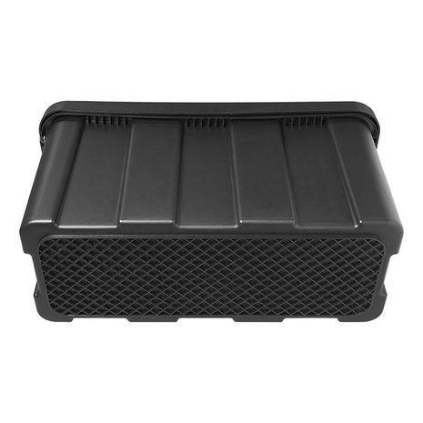 Storage box drawbar plastic 25L 565 x 245 x 290mm incl. mounting kit