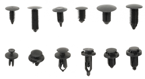 Automotive Clip Assortment | Universal | 192 pcs.