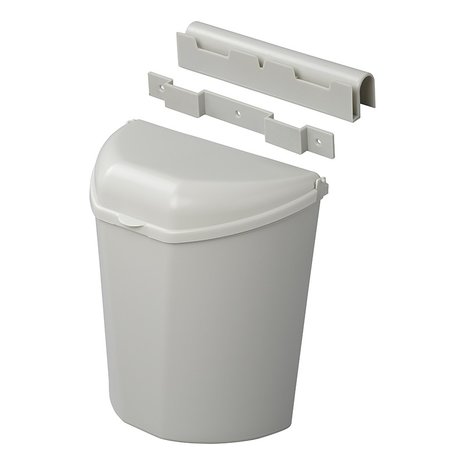 Waste bin with lid for caravan/motorhome