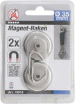 Magnet hook around diameter 34 mm 2 pcs