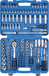 Socket Set 12-point 6.3mm (1/4) / 10mm (3/8) / 12.5mm (1/2) 192 pcs