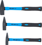 Machinist's Hammer Set Fibreglas Shaft DIN 1041 300 / 500 / 800g 3 pcs