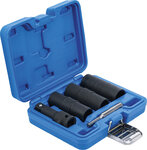 Special Impact Double-Sided Socket Set / External Hexagon & Screw Extractors 17 - 19 - 21 mm (1/2) 3-tlg