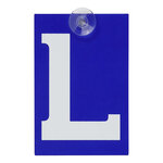 L plate 100x150mm with suction cup