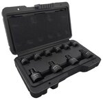 Power sockets set torx T10 - T50 9-piece