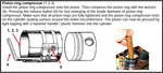 Piston Ring Compressor Set