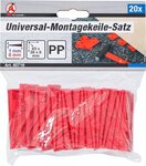 Universal Assembly Wedge Set Plastic 20 pcs