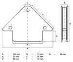 Powerful Magnetic Holder 11 kg