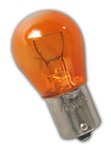 Car bulb 12V 21W BAU15s orange x10 piece