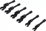 Crowfoot Spanner Set 10 mm (3/8) Drive with Joint 6 pcs