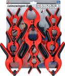 Clamps Set Nylon 85 - 160 mm 12 pcs