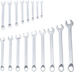 Combination Spanner Set offset 8 - 27 mm 17 pcs