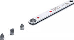 Special Bit Ratchet | extra thin | 6.3 mm (1/4) drive | incl. 4 special bits