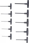 T-Handle Screwdriver Set internal Hexagon 2 - 10 mm 10 pcs