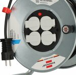 Garant S 4 E cable reel 25m H05VV-F 3G1,5