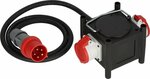 Compact Rubber Power Distributor BSV 3 2 32 IP44, 2m H07RN-F 5G6,0, 2x CEE 400V 32A
